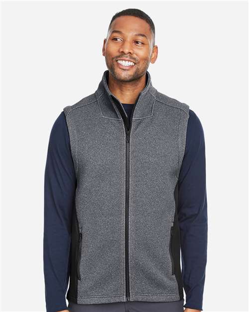 Men's Pursuit Vest - Black Heather/ Black