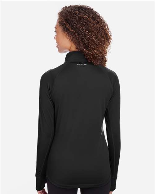 Women's Freestyle Half-Zip Pullover - Black