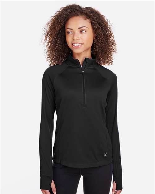 Women's Freestyle Half-Zip Pullover - Black