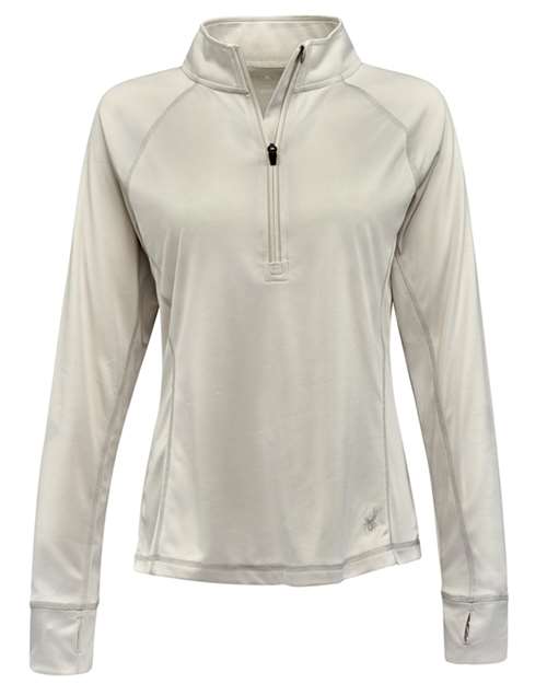 Women's Freestyle Half-Zip Pullover - Platinum