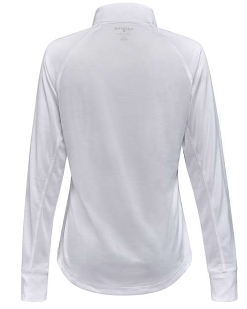 Women's Freestyle Half-Zip Pullover - White