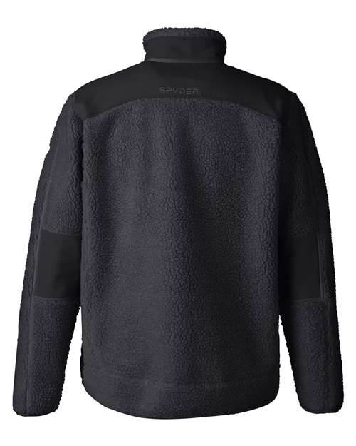 Unisex Venture Sherpa Jacket - Black