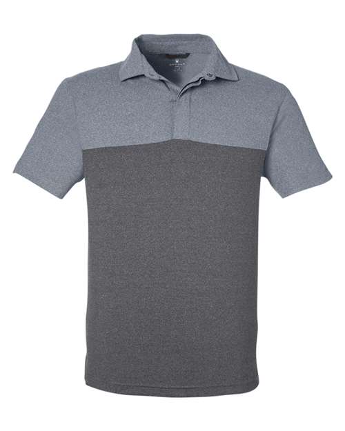 Men's Spyre Flex Colorblock Polo - Polar Frost/ Black Frost