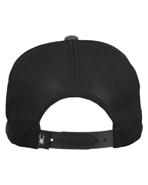 Radykl Flexfit Trucker Cap - Black/ Black Heather