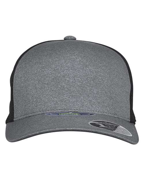 Radykl Flexfit Trucker Cap - Black/ Black Heather