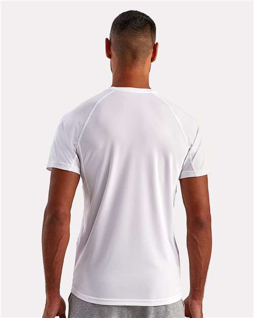 Unisex Panelled Tech T-Shirt - White