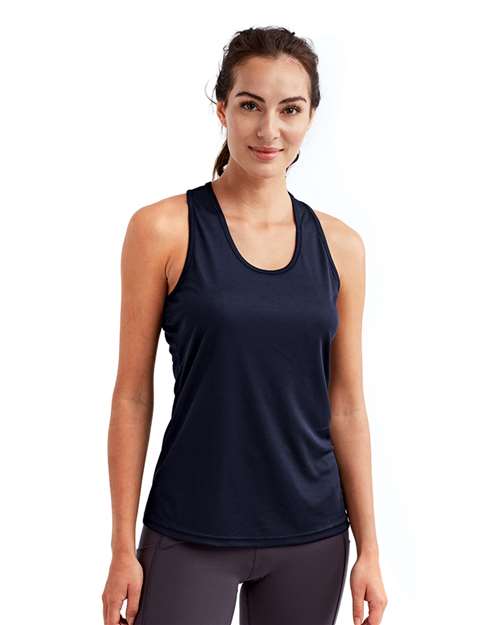 Women's Knot Back Venus Tank - French Navy