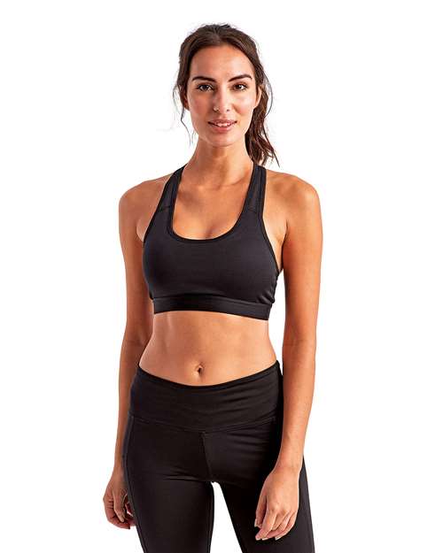 Women's Medium Impact Sports Bra - Black