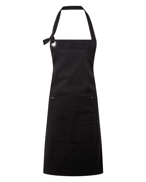 Calibre Heavy Cotton Canvas Pocket Apron - Black