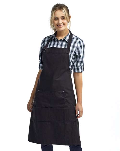 Calibre Heavy Cotton Canvas Pocket Apron - Black