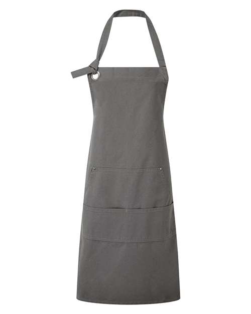 Calibre Heavy Cotton Canvas Pocket Apron - Dark Grey