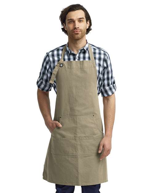 Calibre Heavy Cotton Canvas Pocket Apron - Khaki