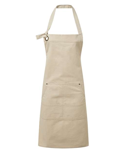Calibre Heavy Cotton Canvas Pocket Apron - Natural