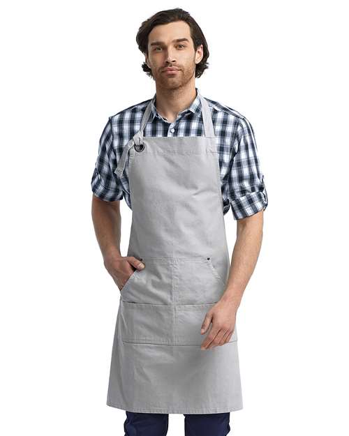 Calibre Heavy Cotton Canvas Pocket Apron - Silver