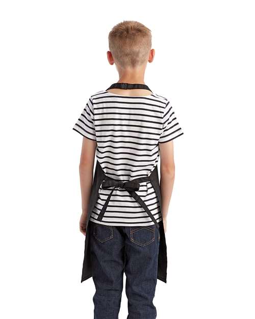 Youth Recycled Apron - Black