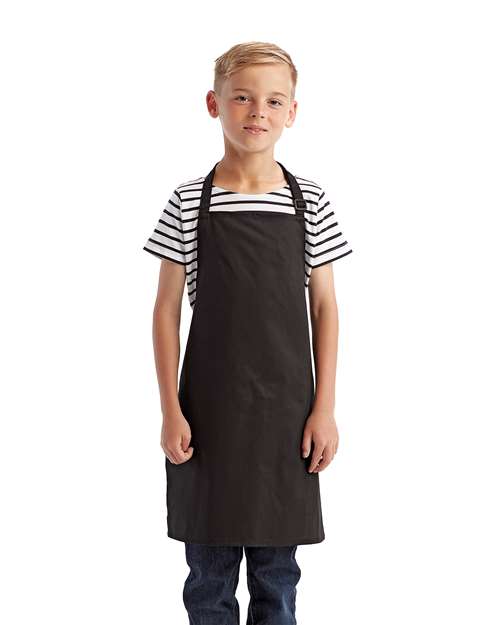 Youth Recycled Apron - Black
