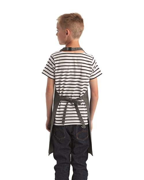 Youth Recycled Apron - Dark Grey
