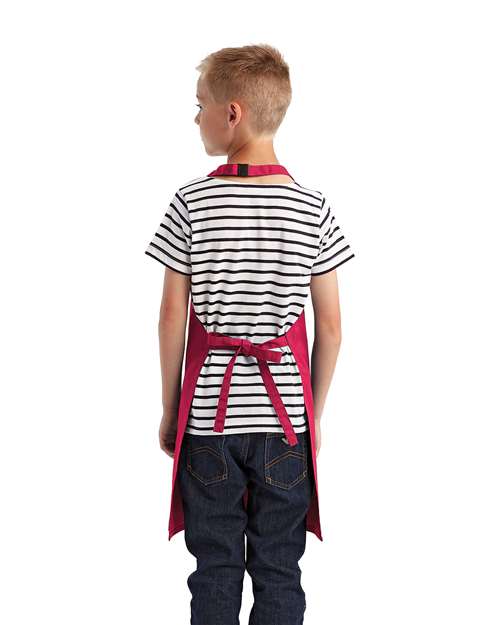 Youth Recycled Apron - Hot Pink