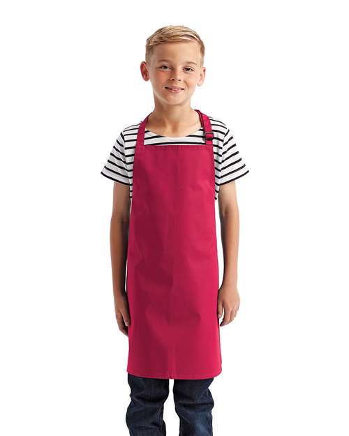 Youth Recycled Apron - Hot Pink