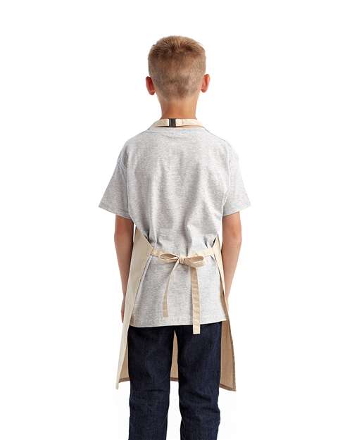 Youth Recycled Apron - Natural