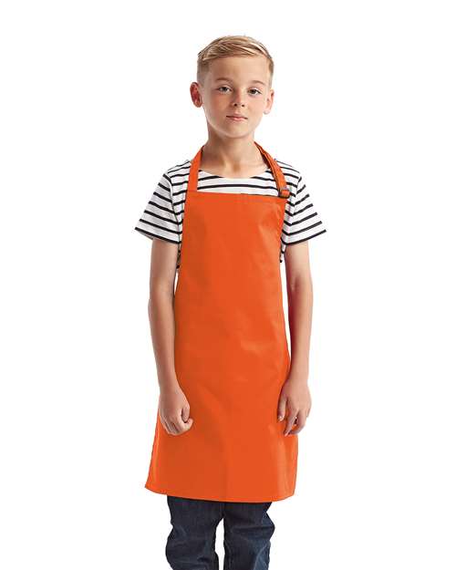 Youth Recycled Apron - Orange