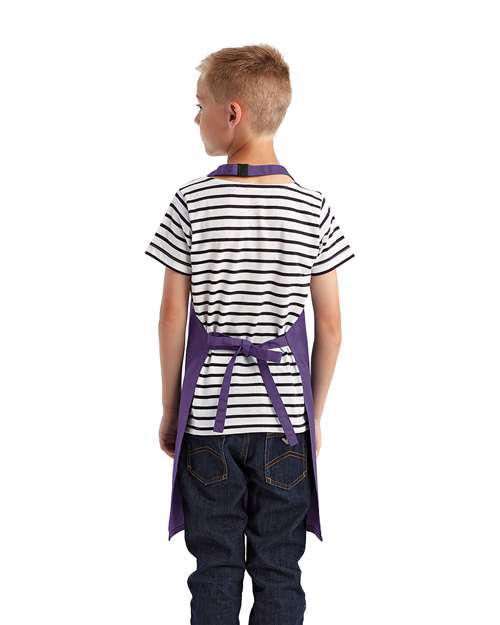 Youth Recycled Apron - Purple