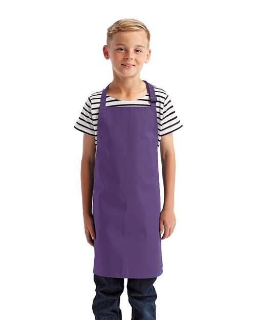 Youth Recycled Apron - Purple