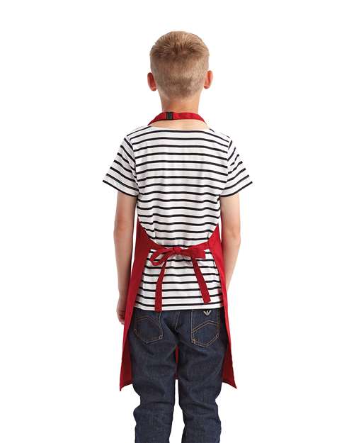 Youth Recycled Apron - Red
