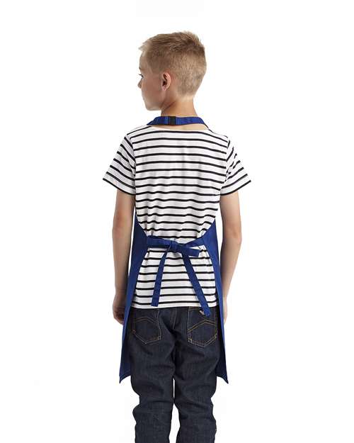 Youth Recycled Apron - Royal