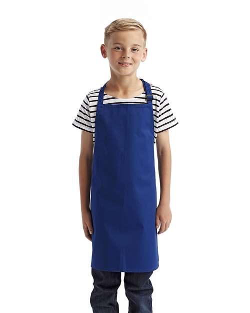 Youth Recycled Apron - Royal