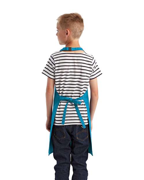 Youth Recycled Apron - Turquoise