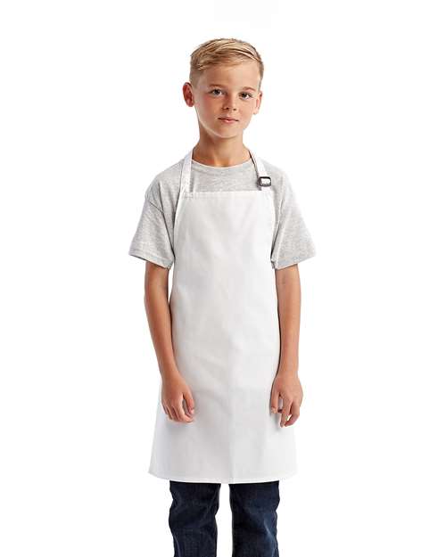 Youth Recycled Apron - White