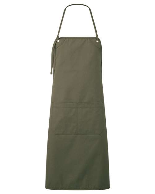 Artisan's Choice Double Pocket Canvas Apron - Olive