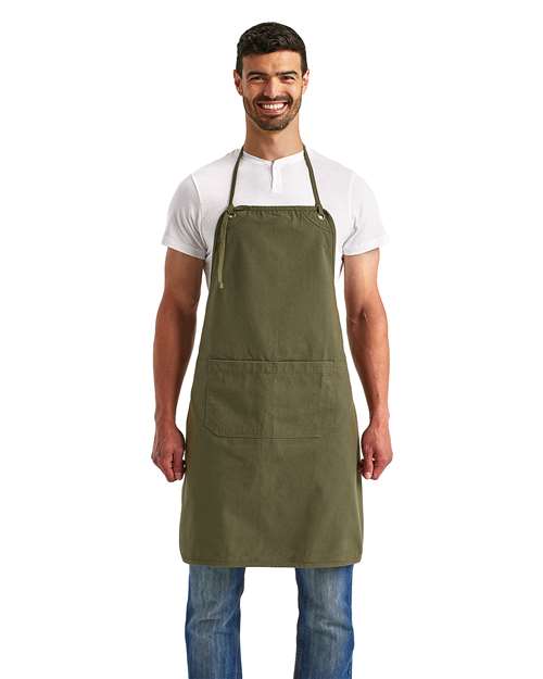 Artisan's Choice Double Pocket Canvas Apron - Olive