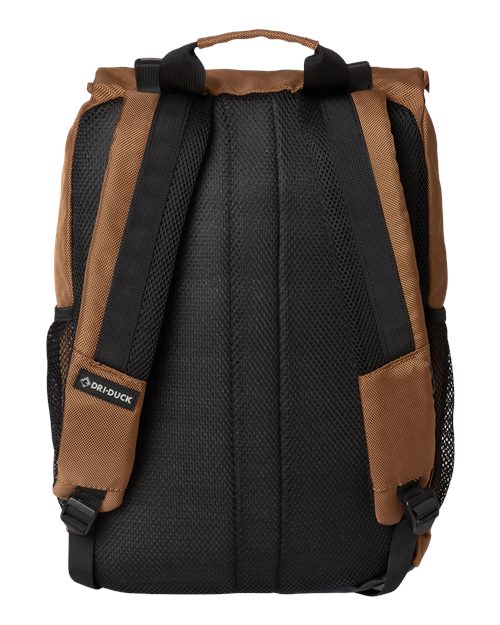 Roll Top Backpack - Saddle