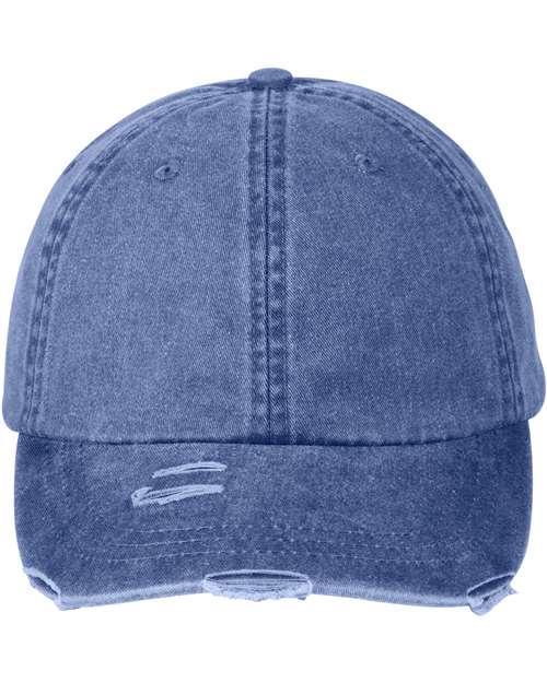 Classic Pigment Distressed Dad Hat - Royal