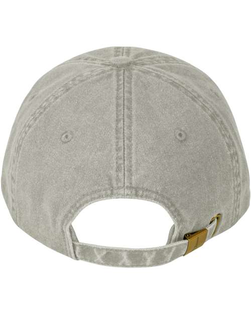 Classic Pigment Distressed Dad Hat - Stone