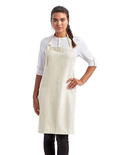Regenerate Recycled Bib Apron - Natural