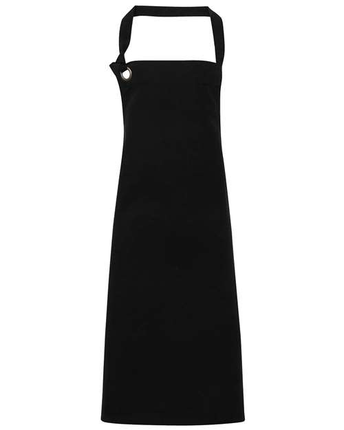 Calibre Heavy Cotton Canvas Bib Apron - Black