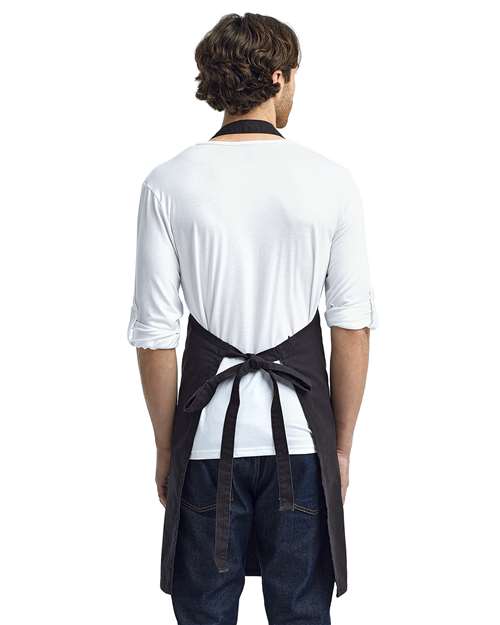 Calibre Heavy Cotton Canvas Bib Apron - Black