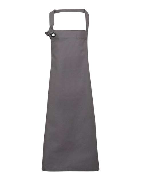 Calibre Heavy Cotton Canvas Bib Apron - Dark Grey