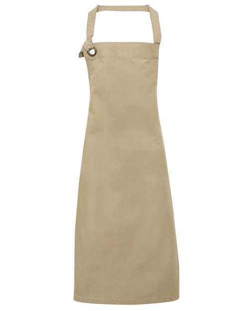 Calibre Heavy Cotton Canvas Bib Apron - Khaki