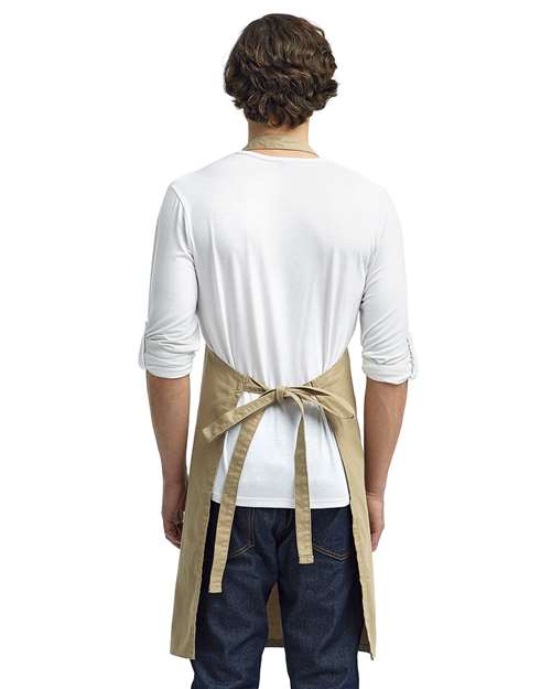 Calibre Heavy Cotton Canvas Bib Apron - Khaki