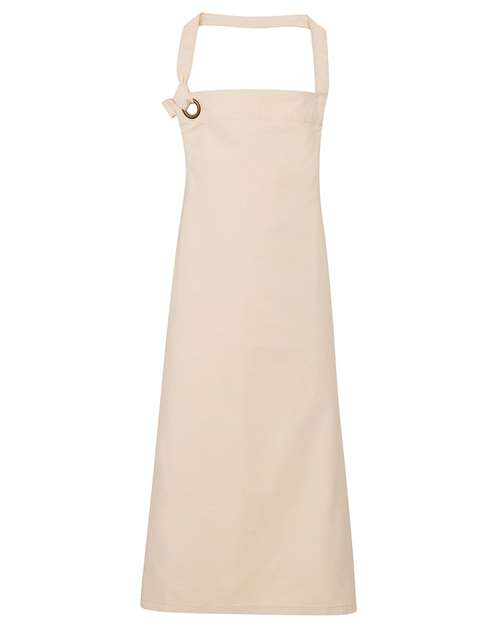 Calibre Heavy Cotton Canvas Bib Apron - Natural