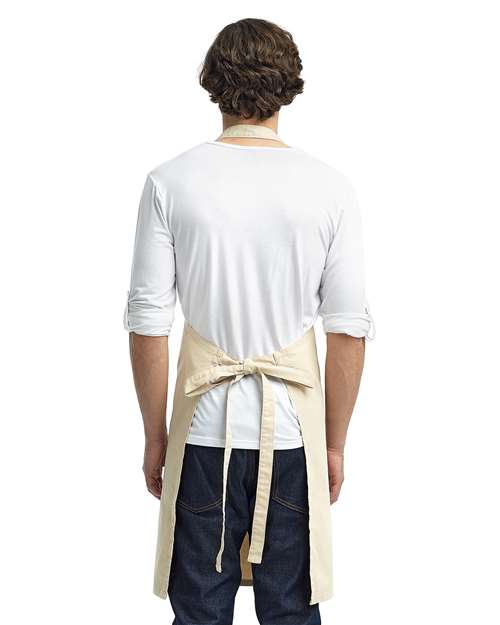 Calibre Heavy Cotton Canvas Bib Apron - Natural