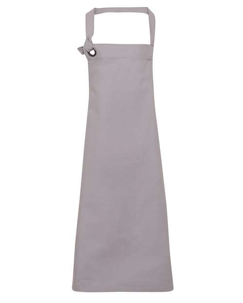 Calibre Heavy Cotton Canvas Bib Apron - Silver