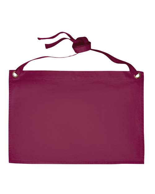 Calibre Heavy Cotton Canvas Waist Apron - Burgundy