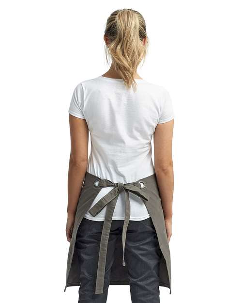 Calibre Heavy Cotton Canvas Waist Apron - Dark Grey