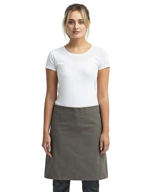 Calibre Heavy Cotton Canvas Waist Apron - Dark Grey