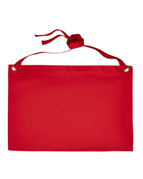 Calibre Heavy Cotton Canvas Waist Apron - Red